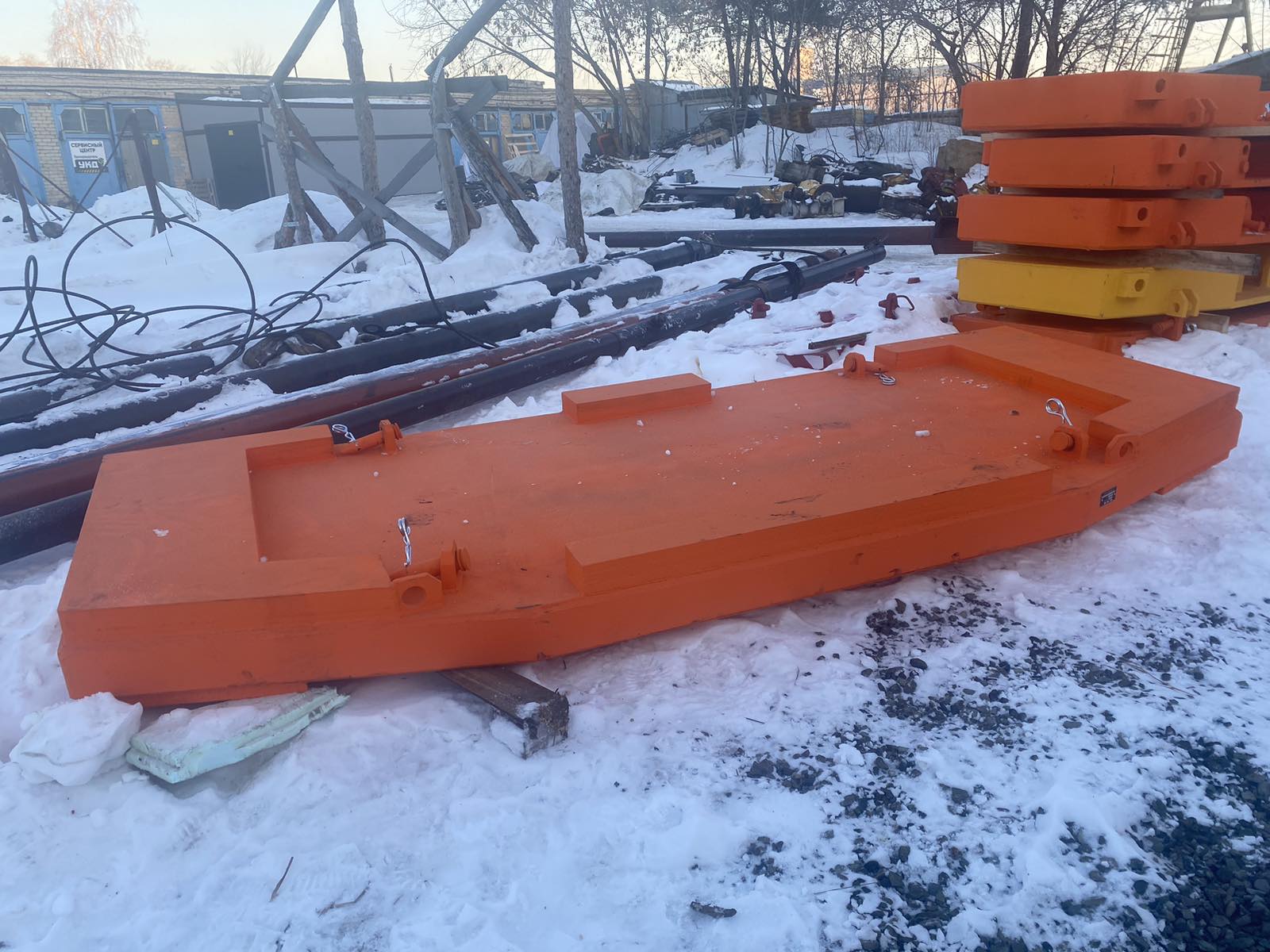 Противовес КС-55713-1К-4.94.700-1 (4,5т) автокран Клинцы г/п 25 тонн — изображение 2