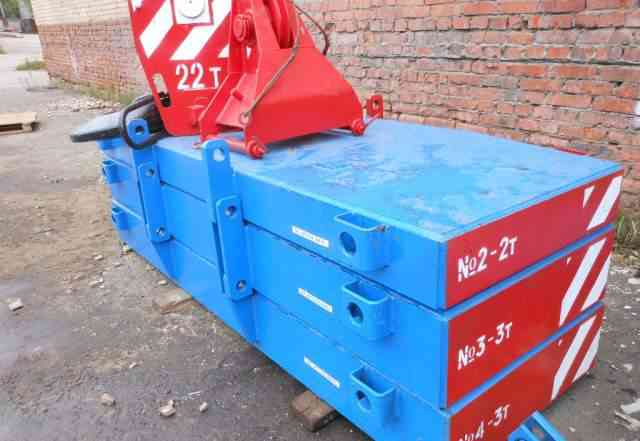 Противовес КС-65713-1.94.500-4 3 т на Галичанин 50 т